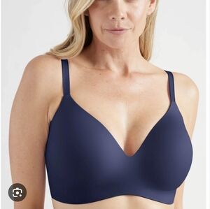 Knix Wongwoman Midnight Blue Seamless/Wireless Contour Bra